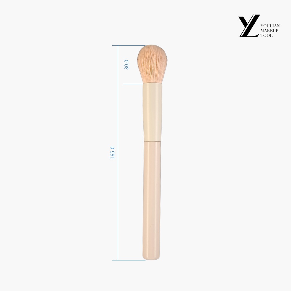 Pale pink contour brush