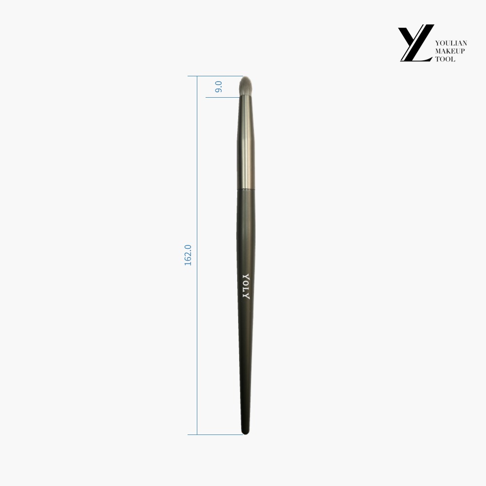 Round eye highlighter brush